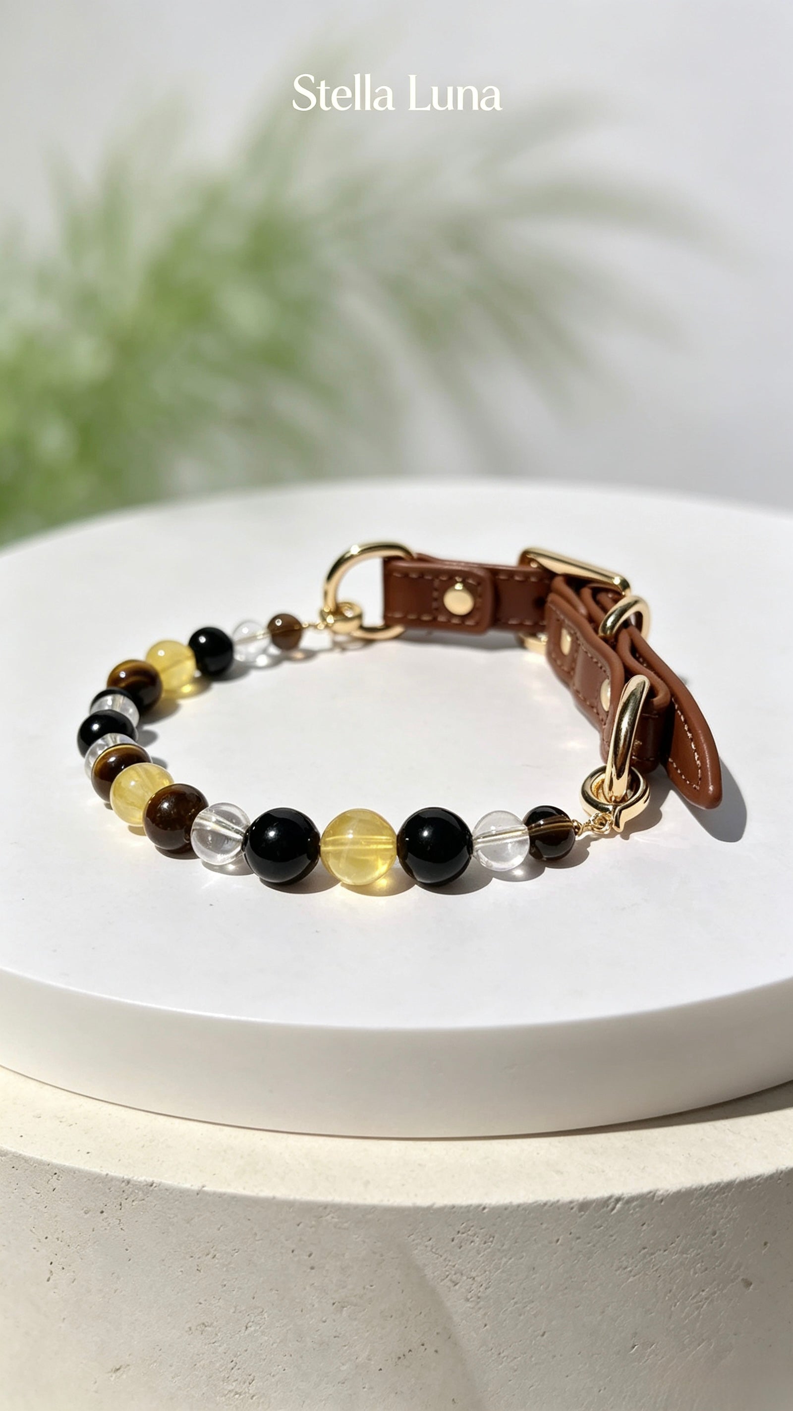Aura Paws™ Spiritual Companion 'Energetic Syncing' Amethyst & Smoky Quartz Healing Set