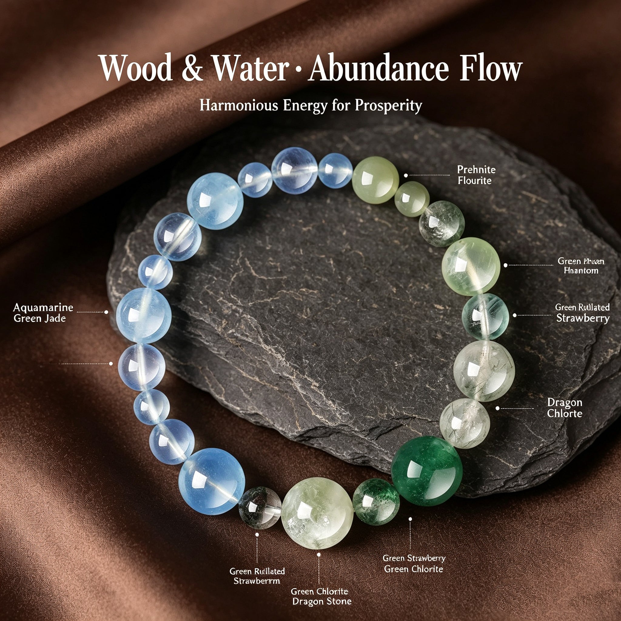 Wood & Water • Abundance Flow Bracelet