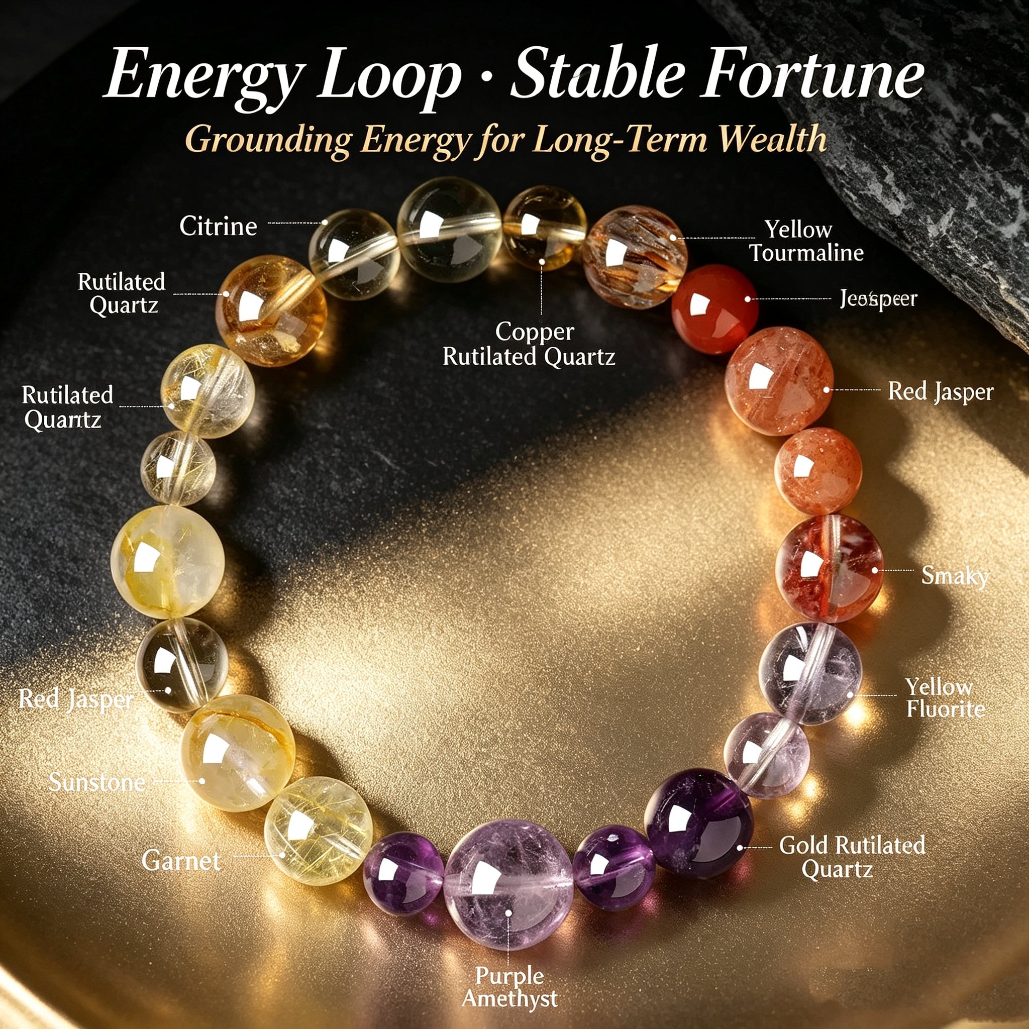 Energy Loop • Stable Fortune Bracelet