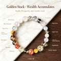 Golden Stack • Wealth Accumulates Bracelet