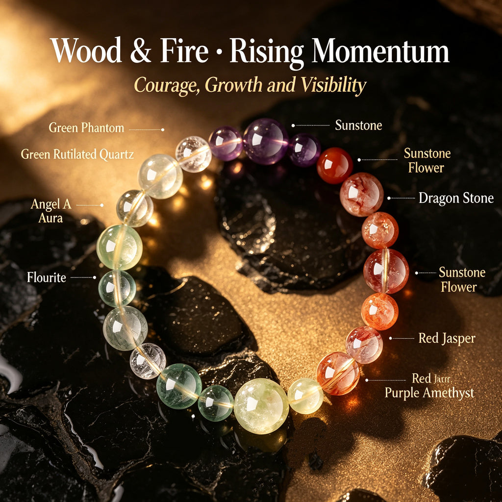 Wood & Fire • Rising Momentum Bracelet