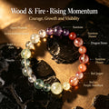 Wood & Fire • Rising Momentum Bracelet